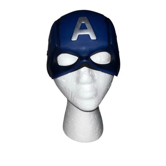 Captain America Mask Helmet Rubies Marvel Avengers MCU Studios Cosplay Superhero - Picture 1 of 7